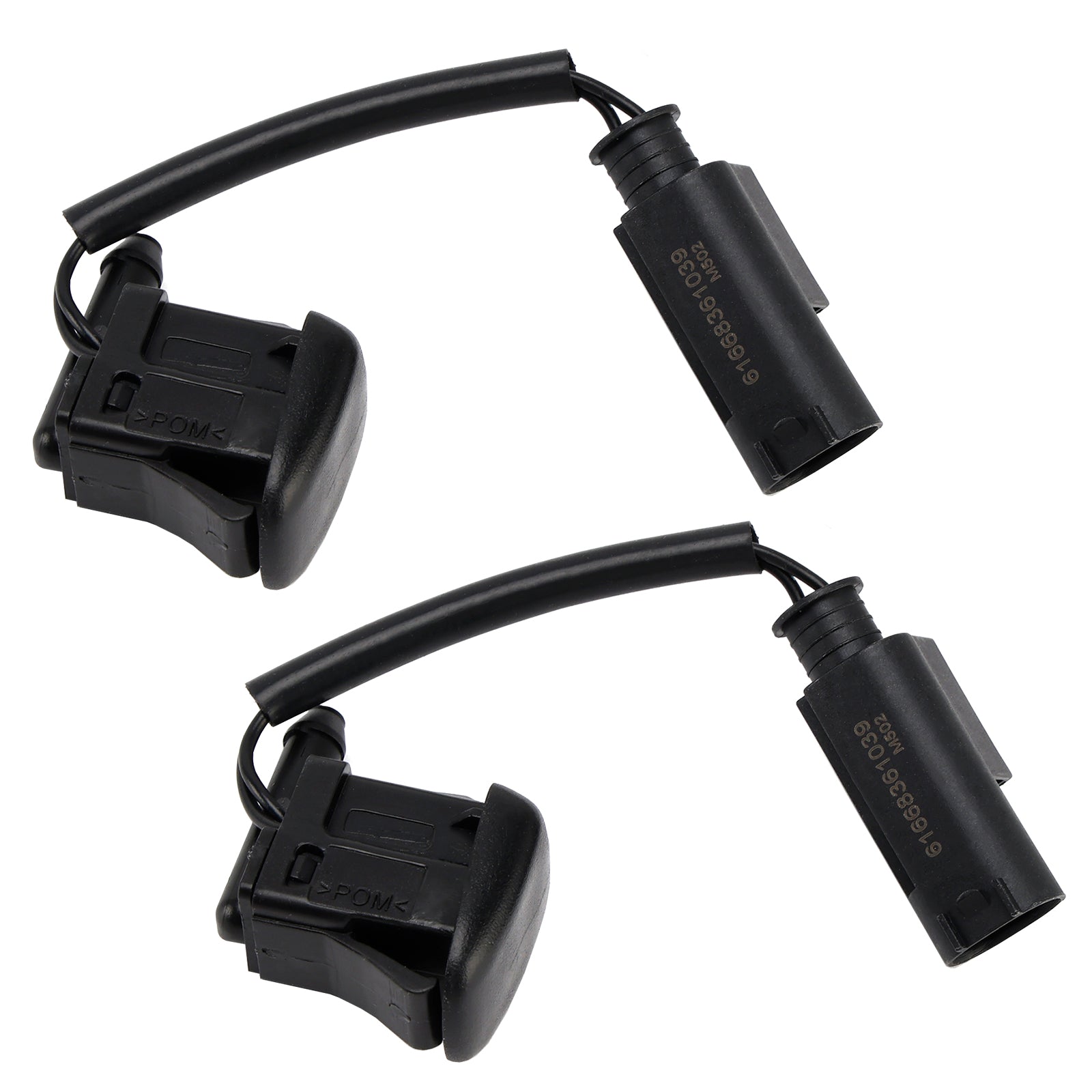 BMW E39 525i 528i 530i 540i M5 1996-2003 Windshield Washer Spray Nozzles Jet Set 61668361039