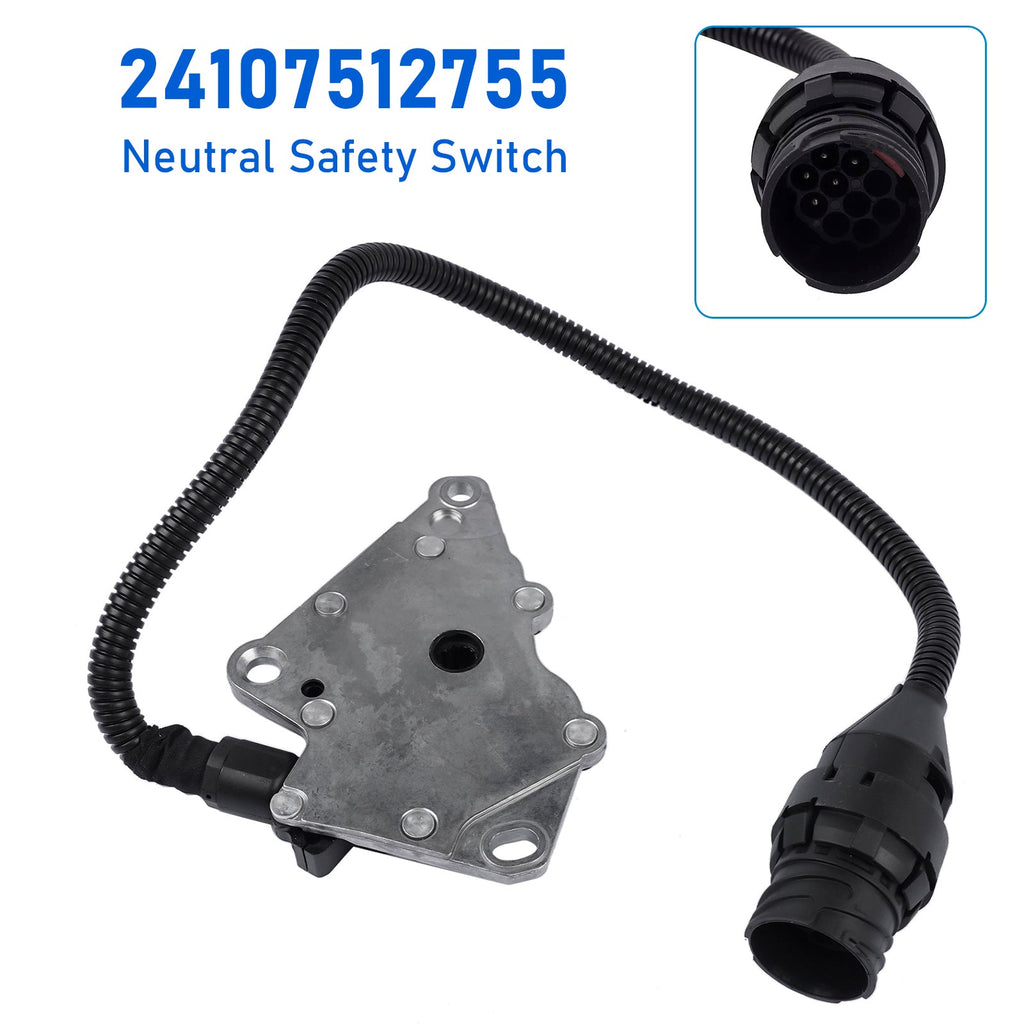 BMW Neutral Safety Switch 24107512755 for 1997-2003 X5 540i 740iL Models