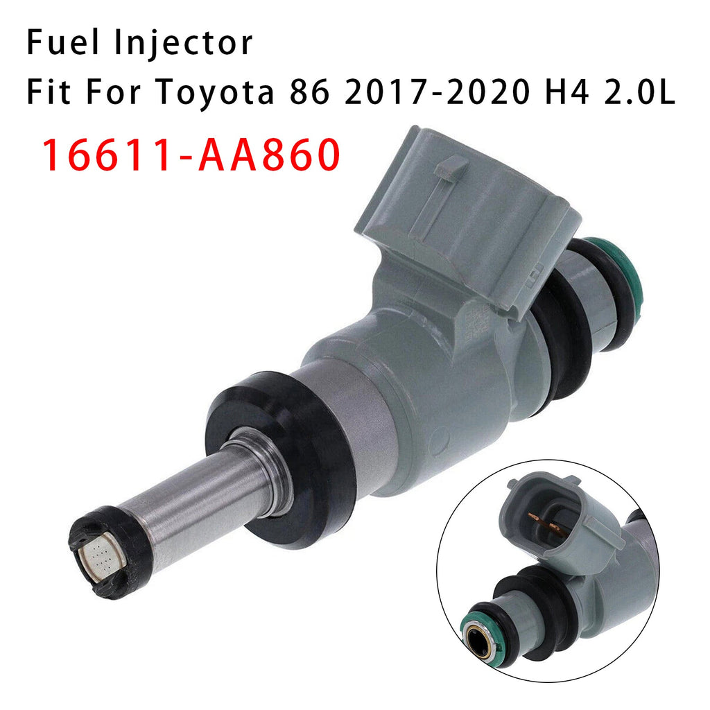 Fuel Injector 16611-AA860 for 2013-2020 Toyota 86 Subaru BRZ Scion FR-S 2.0L