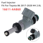 Fuel Injector 16611-AA860 for 2013-2020 Toyota 86 Subaru BRZ Scion FR-S 2.0L