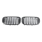 BMW 7 Series G11 Long-Wheelbase Pre-Facelift 2-Slat Black Front Kidney Grille 2015-2019
