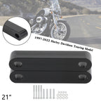 19 21 23 Inch Front Fender Spacer Kit Compatible with 1997-2022 Touring Electra Street Glide Road
