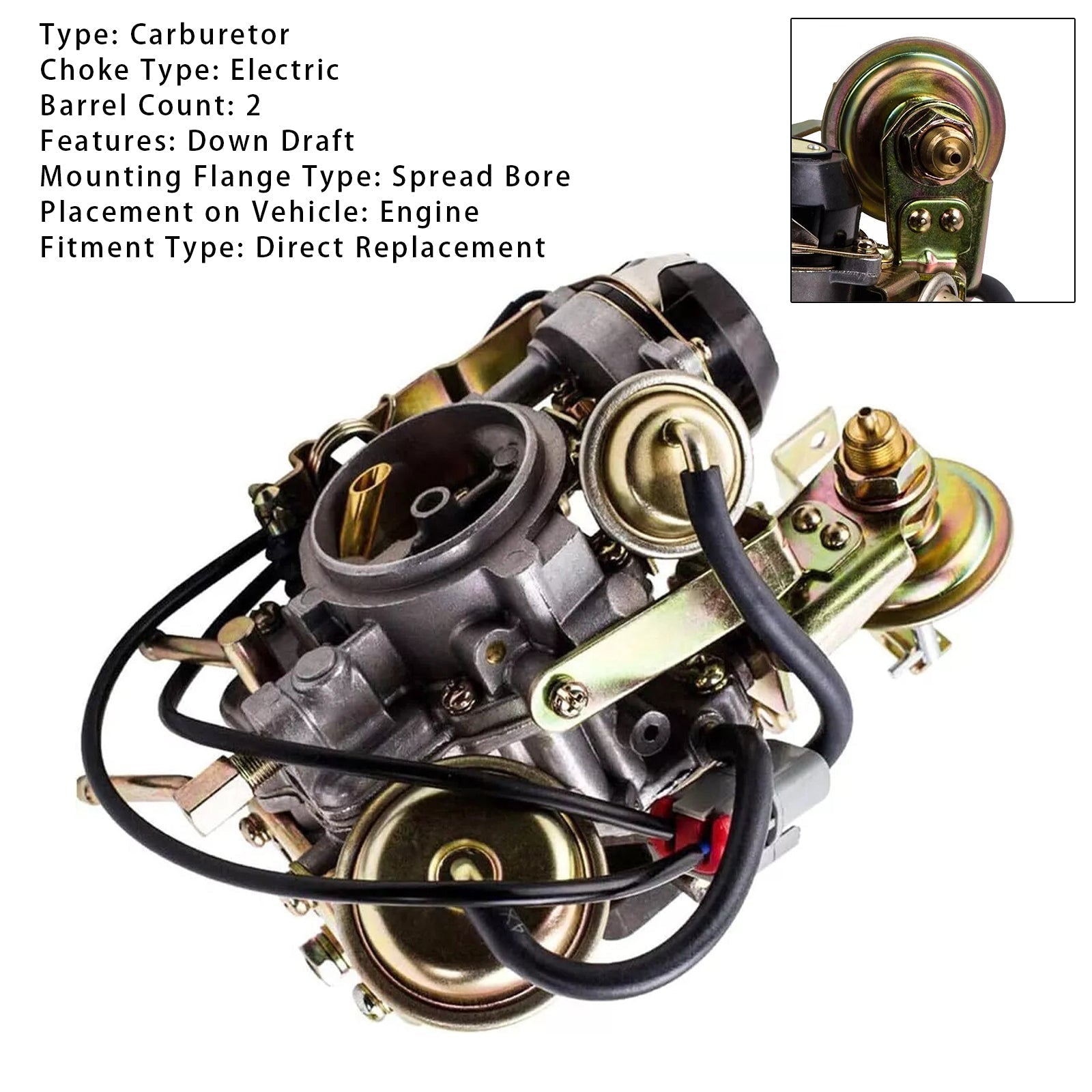 16010-G5211 Carburetor for Nissan A15 and C22 Engines 1980+
