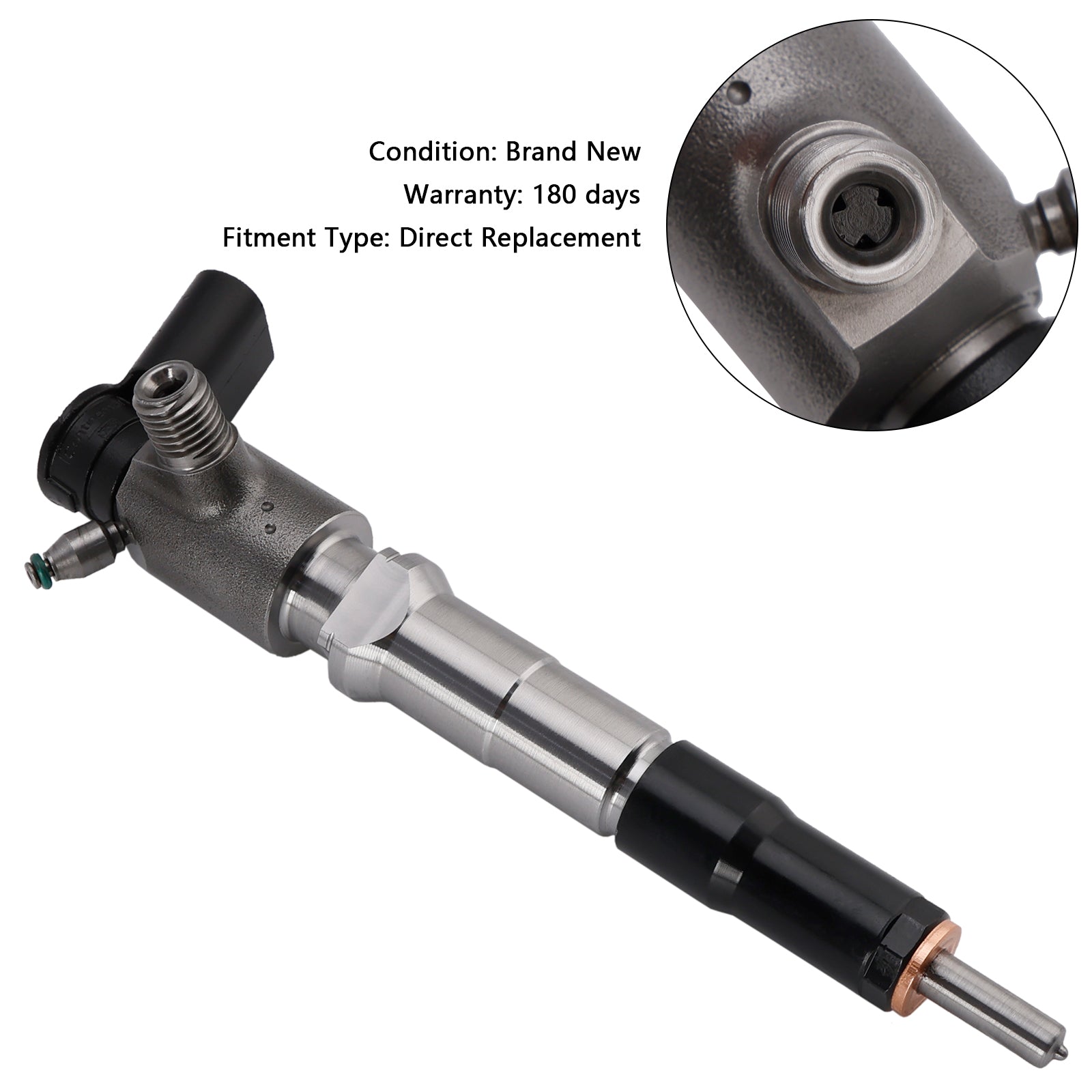 Fuel Injector GK2Q-9K546-AC VDO 2143478 for Ford Focus Transit Tourneo 2.0L Single Unit