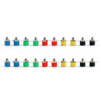 4mm Banana Jack Socket to Plug Test Equipment - 20 Piece Set