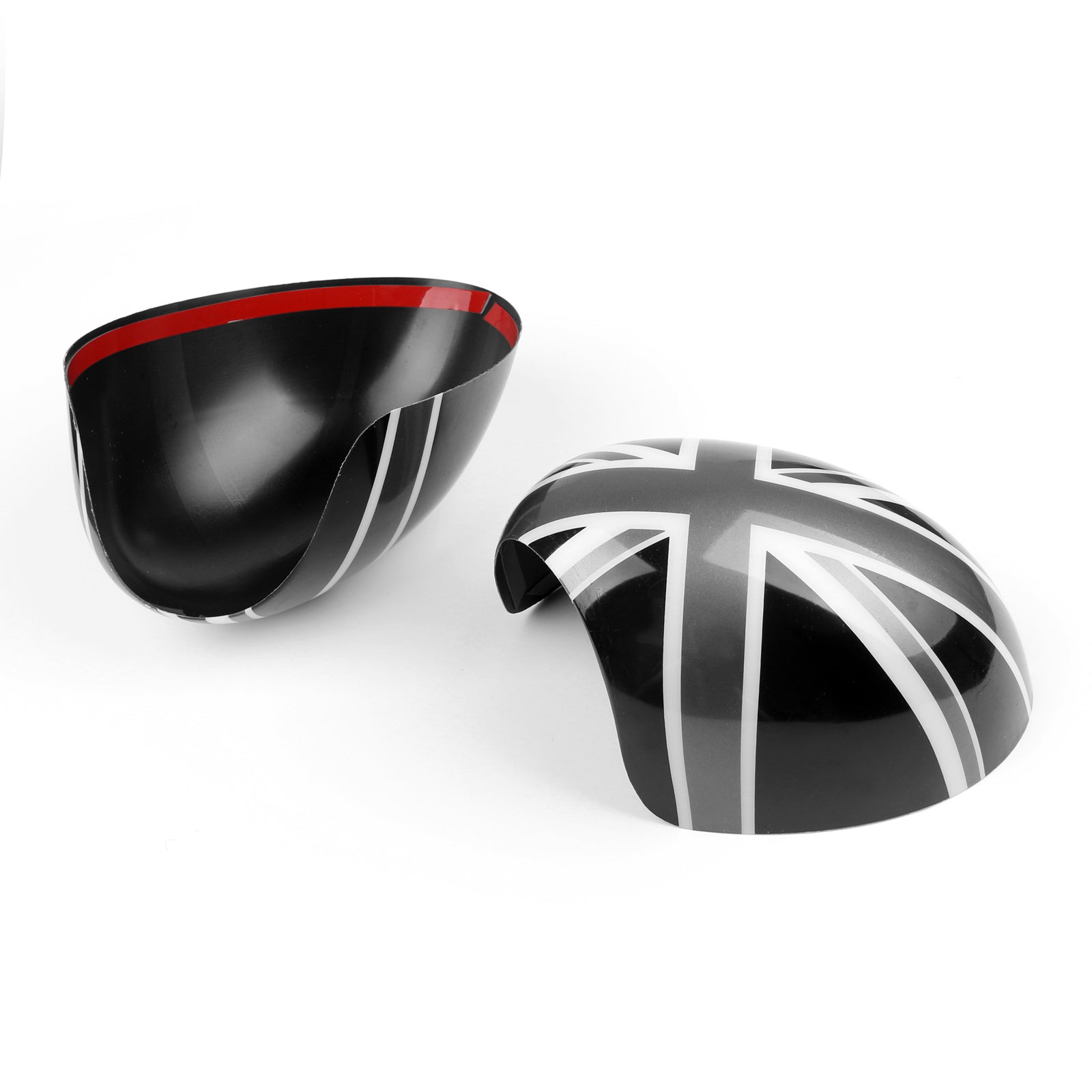 2 Piece Union Jack Power Fold Mirror Covers Compatible with MINI Cooper R55 R56 R60 CA Market