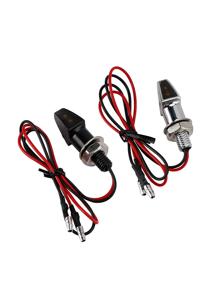 12V Universal LED Indicator Light for Motorcycle Turn Signals 8mm Yamaha
