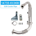 Nissan Navara R51 Wagon 2.5L Diesel EGR Cooler Pipe 14735-EC00D 2006-2010
