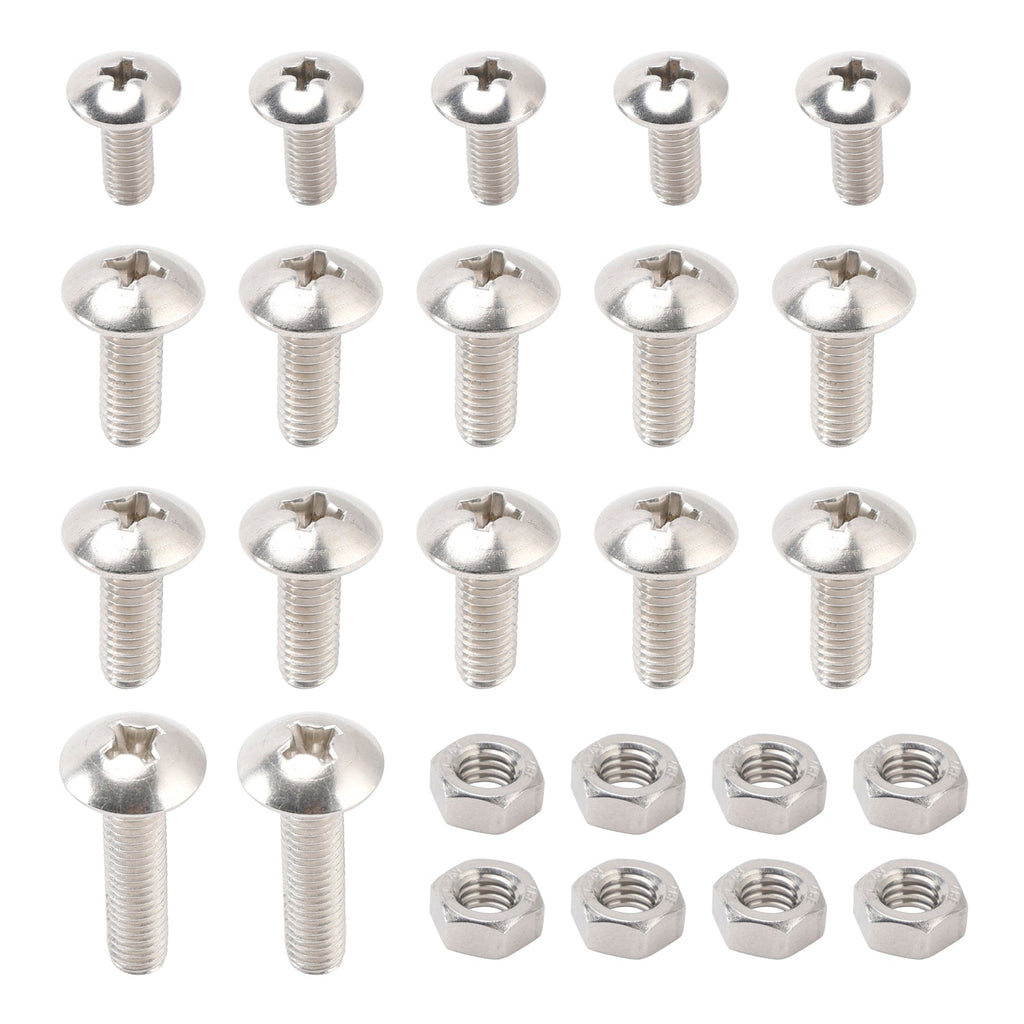 1987-2006 Yamaha Banshee YFZ350 Cmoplete Fenders Bolts Screw Kit 25 Pieces 90149-06306 90150-06037