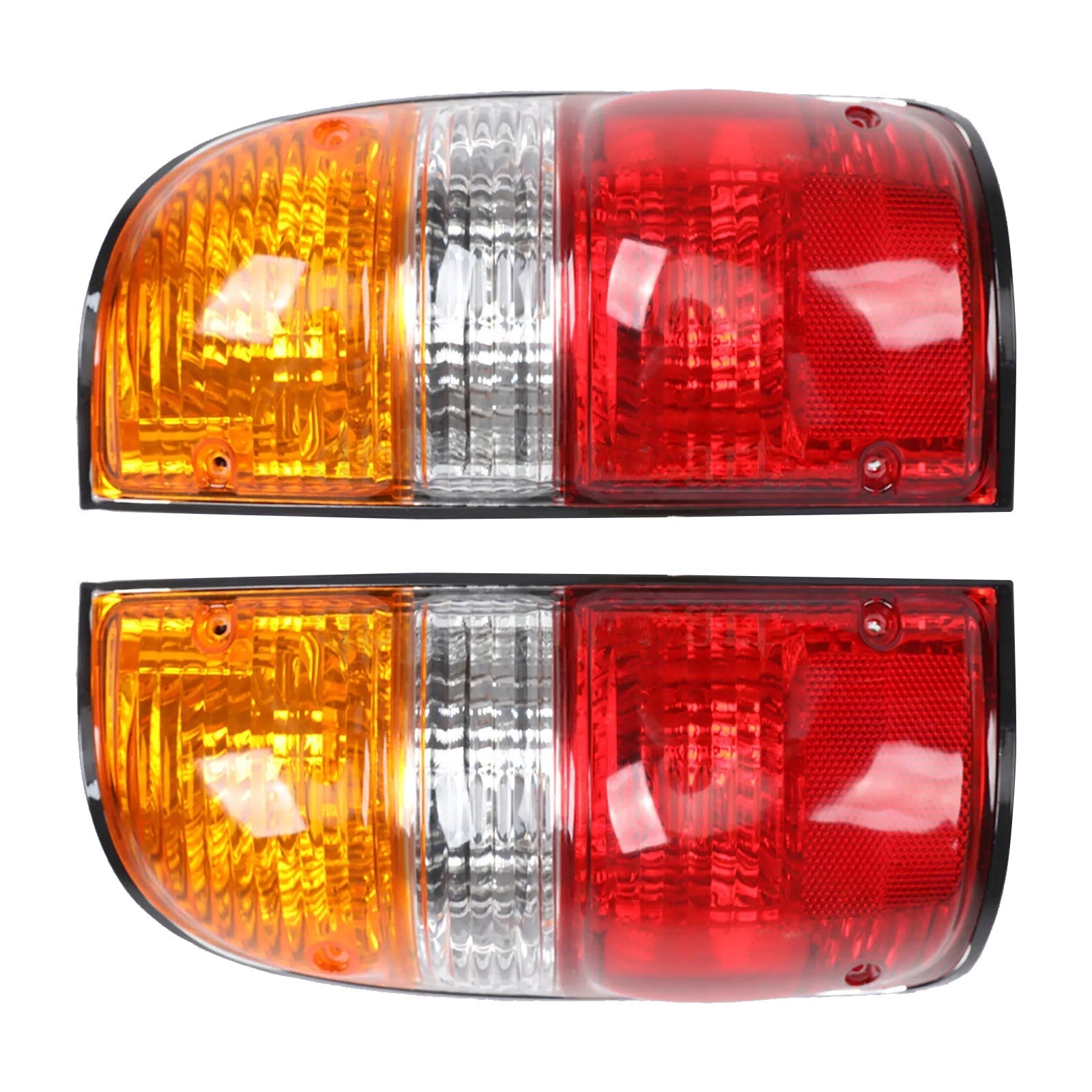 Toyota Tacoma 2001 2002 2003 2004 Rear Tail Lamp Lights Pair with Bulbs