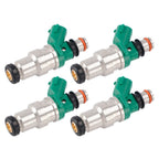 4-Pack Fuel Injectors for 1994-1999 Toyota Tercel Paseo 1.5L Engine 23250-11110