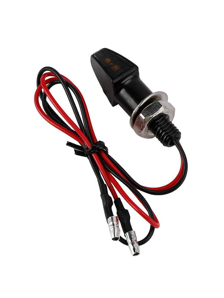 12V Universal LED Indicator Light for Motorcycle Turn Signals 8mm Yamaha