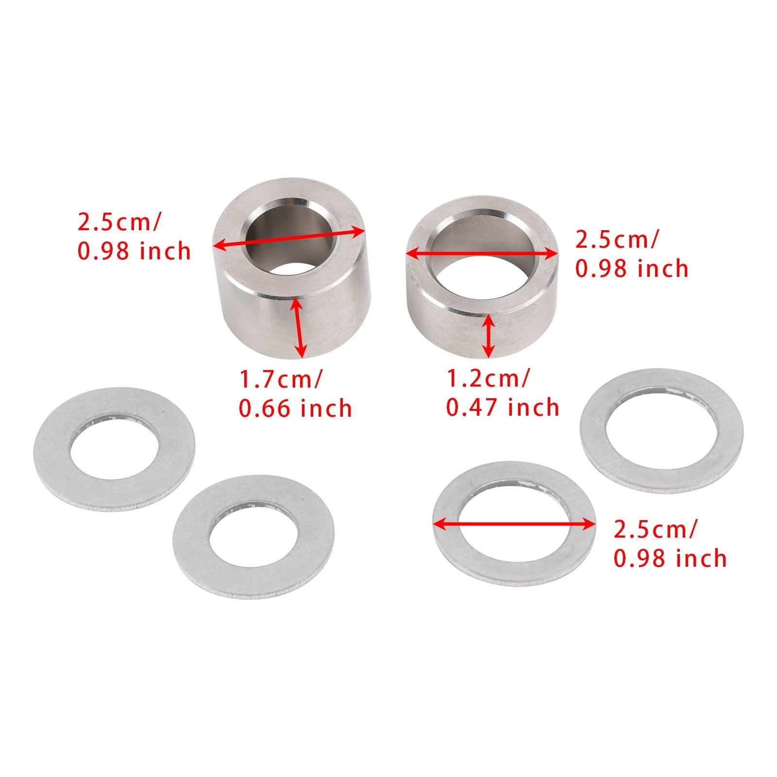 1600036 Aluminum Shunt Bypass Eliminator with Sealing Washers and Tube Assembly