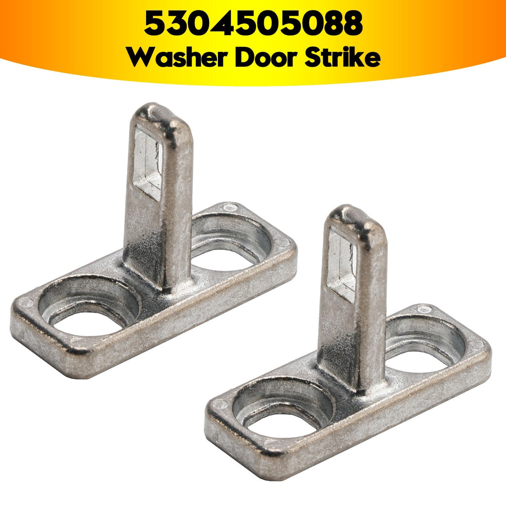 2 Pack Washer Door Latch Strike 5304505088 Compatible with Frigidaire Electrolux