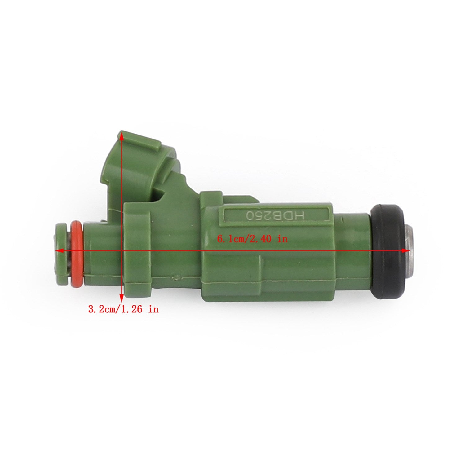 Generic Fuel Injector HDB250 Compatible with 2004-2007 Mitsubishi Lancer 2.0L