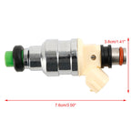 Single Fuel Injector INP-081 Compatible with 1990-1993 Mazda B2200 2.2L F2G8-13-250