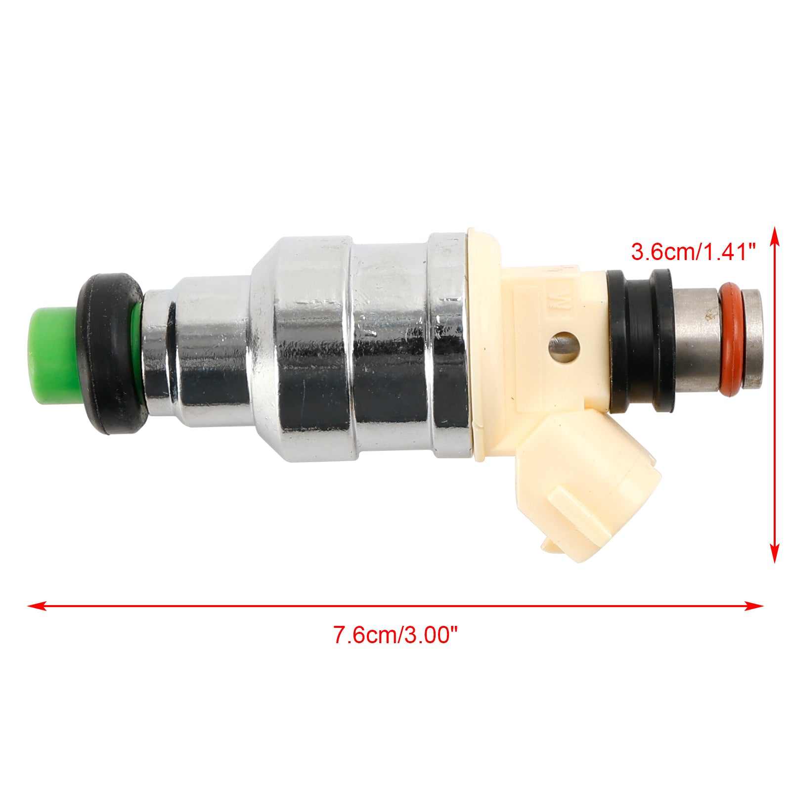 Mazda B2200 2.2L Fuel Injector INP-081 1990-1993 Replacement F2G8-13-250 (1 Piece)