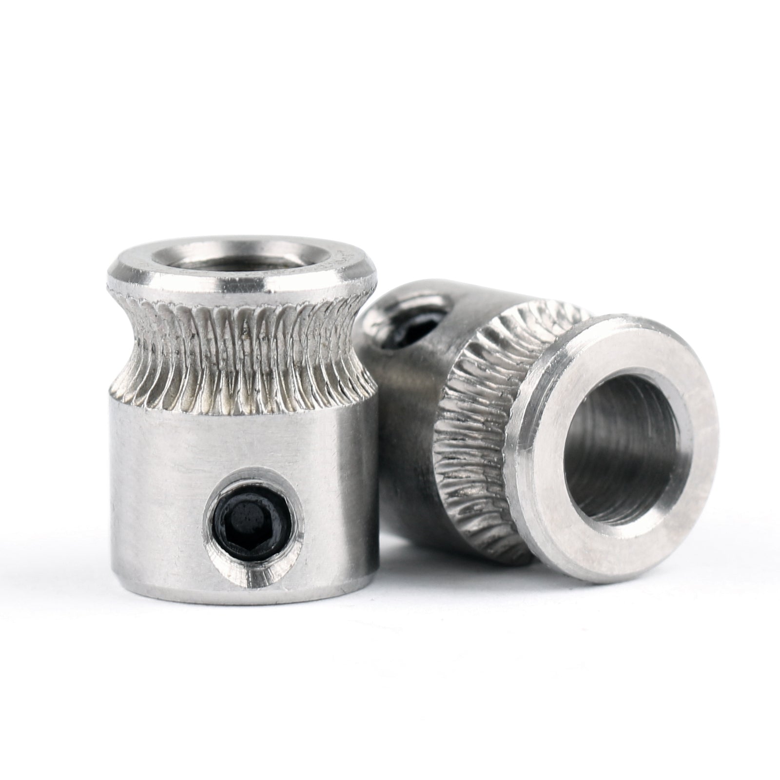 12 Pack MK8 Steel Filament Drive Pulley Gear for 1.75mm 3.0mm 3D Printer Extruder