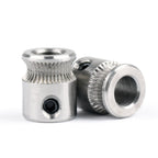 12-Pack MK8 Extruder Drive Pulley Steel Gear 1.75/3.0mm 3D Printer Filament