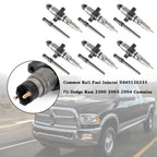Diesel Fuel Injector 0445120255 for 2003-2004 Dodge Ram 2500 3500 5.9L Early Production Common Rail - 1PCS/6PCS