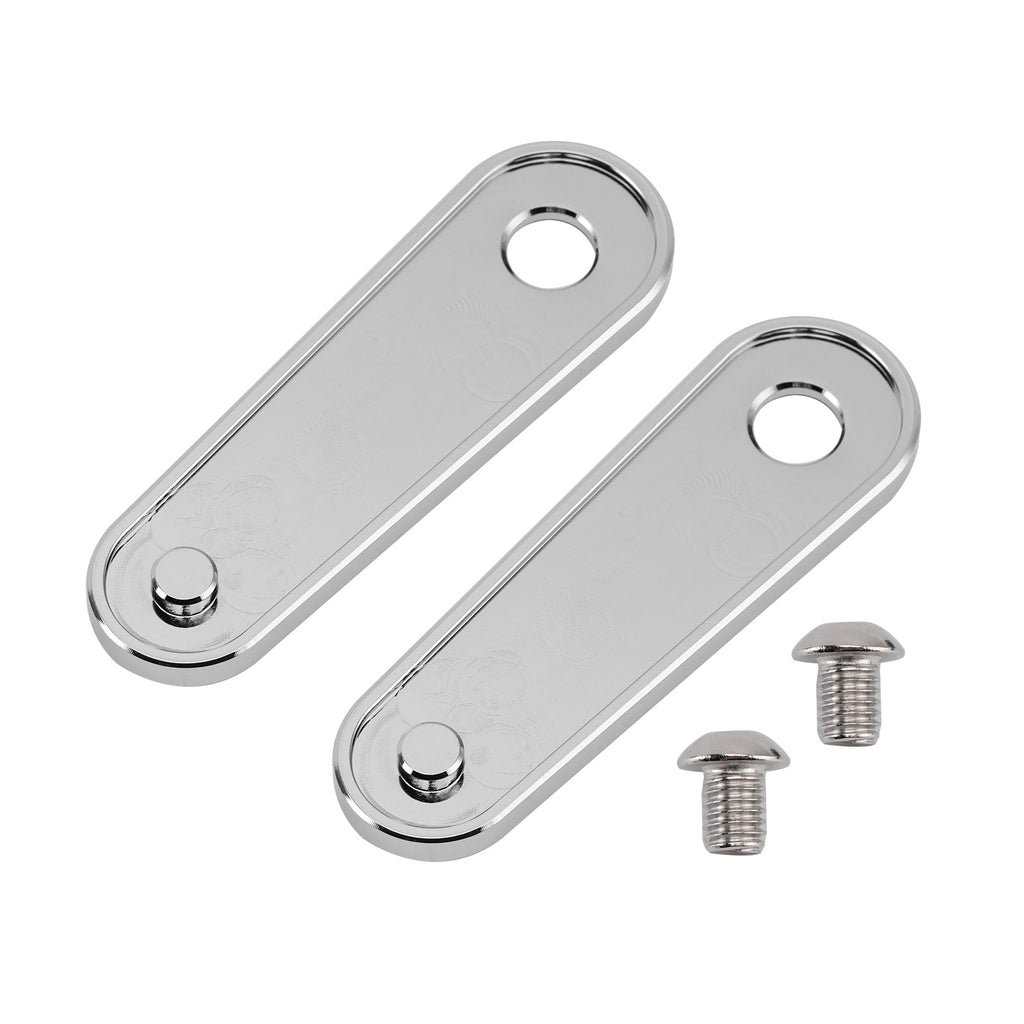1993 to 2023 Harley-Davidson Electra Glide Road Glide Rear Foot Peg Support Plates