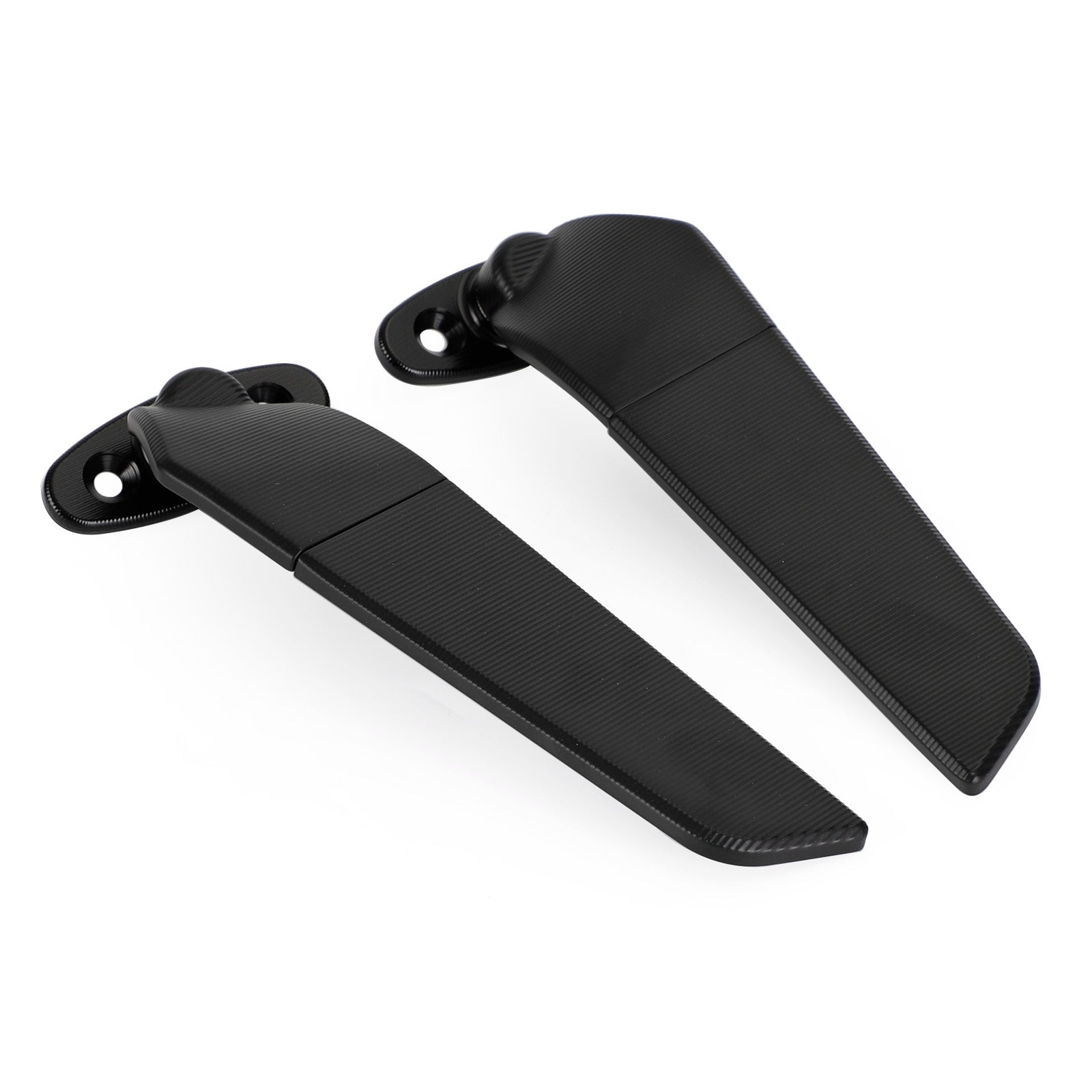 2000-2019 Suzuki GSXR Adjustable Rearview Mirrors with Wing Fin Design 600 750 1000