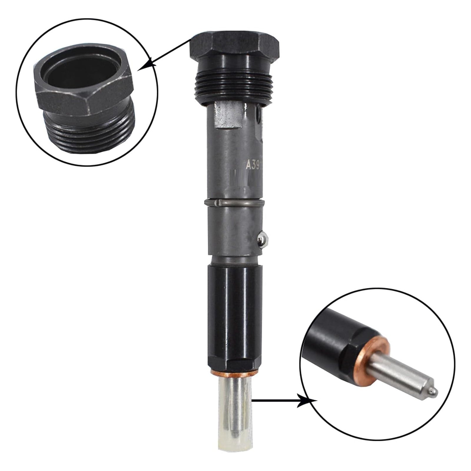 Cummins 5.9L 12V Fuel Injector Set 6Pcs for 1989-1993 Dodge D250 D350 0432131837