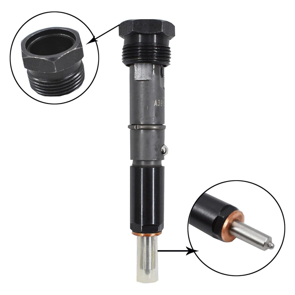 Single Fuel Injector 3919350 Compatible with Dodge D250 D350 5.9L Cummins 1989-1993