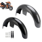 19" Front Fender Wrap ABS For Harley Touring Models Electra Street Road Glide FLHT FLHR Baggers