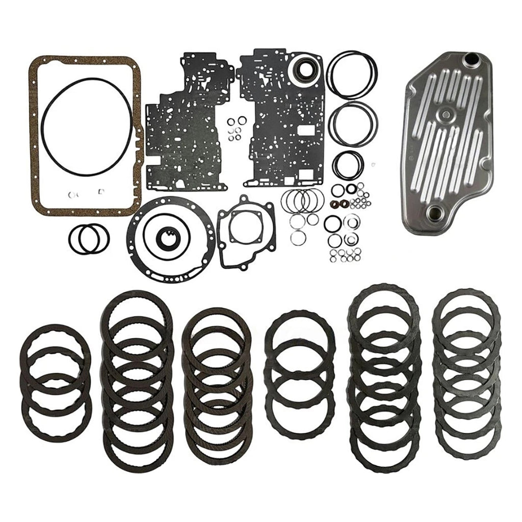 Ford Lincoln Mazda Mercury 4WD 5R44E 4R44E 5R55E Master Transmission Rebuild Kit Filter Clutch Plates 1997-Up