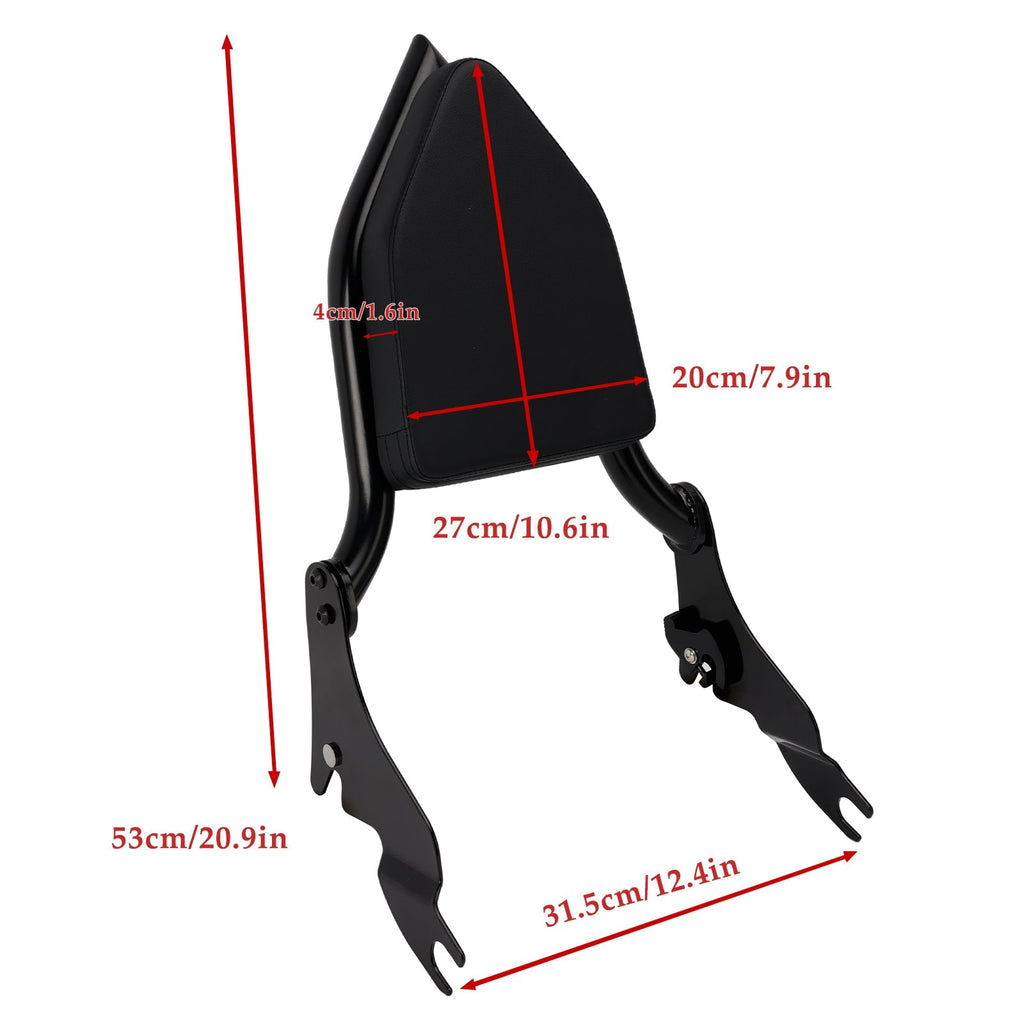 2000-2001, 2009, 2024 CVO Road Glide FLTRSE Passenger Backrest Sissy Bar