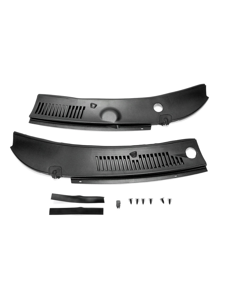 Ford Mustang GT Bullitt 2001 Driver and Passenger Side Windshield Wiper Cowl Panel Grille Assembly 3R3Z6302228AAA