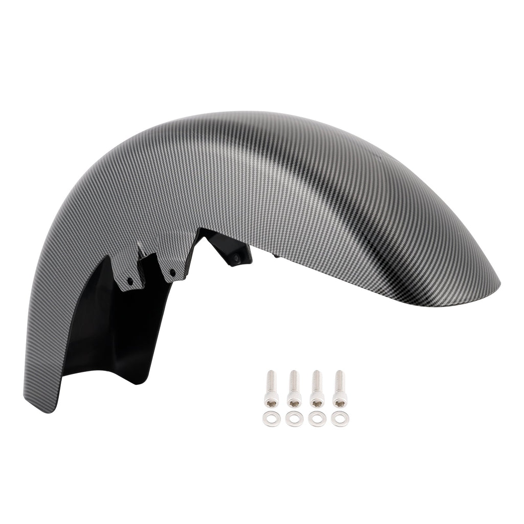 Front Fender Black ABS for 1989-2013 Harley-Davidson Touring Road King Street Glide