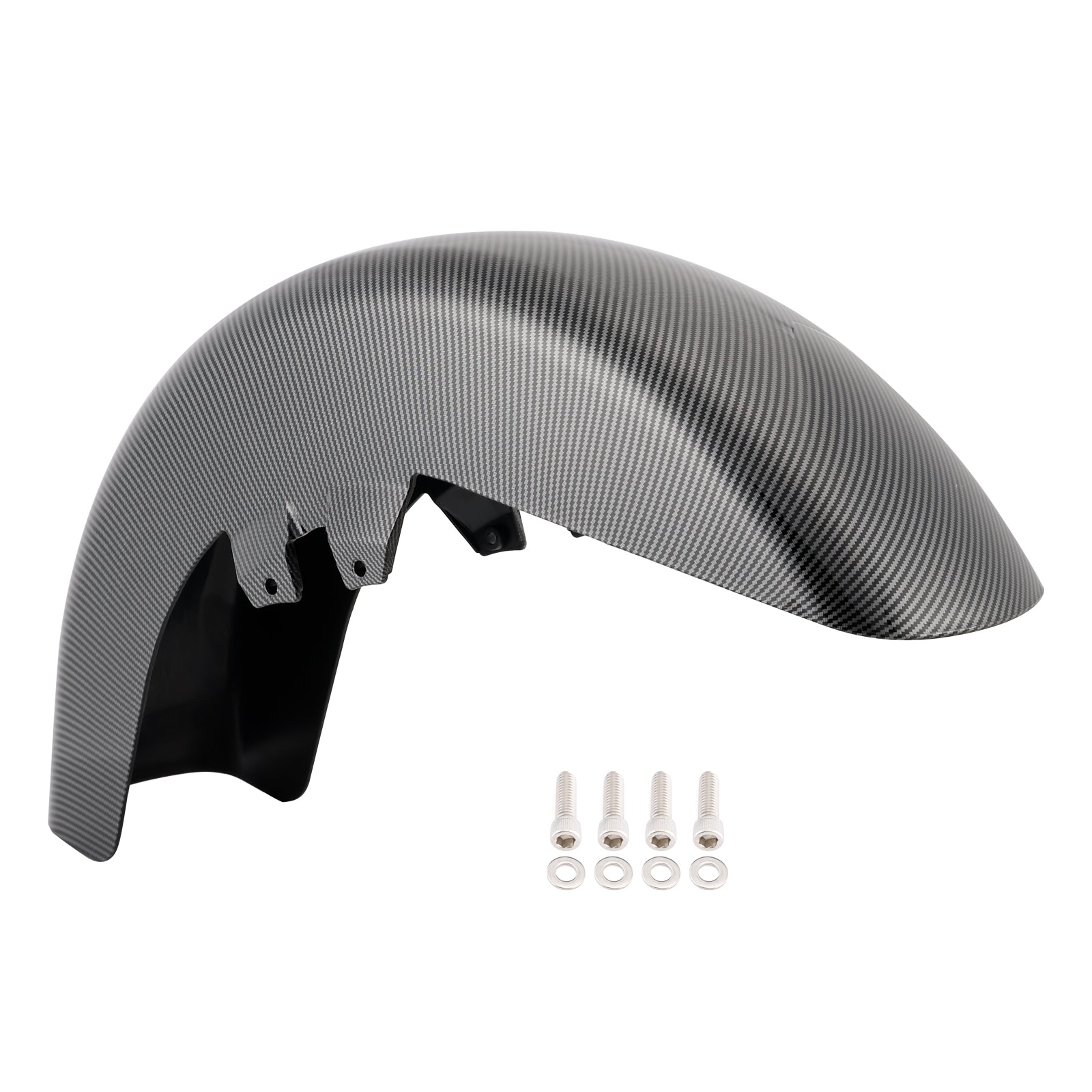 Front Fender Black ABS for 1989-2013 Harley-Davidson Touring Road King Street Glide