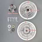 Secondary Driven Clutch Assembly for 1985-2007 Yamaha G Series 4 Stroke Golf Carts G2 G9 G14 G16 G20 G22