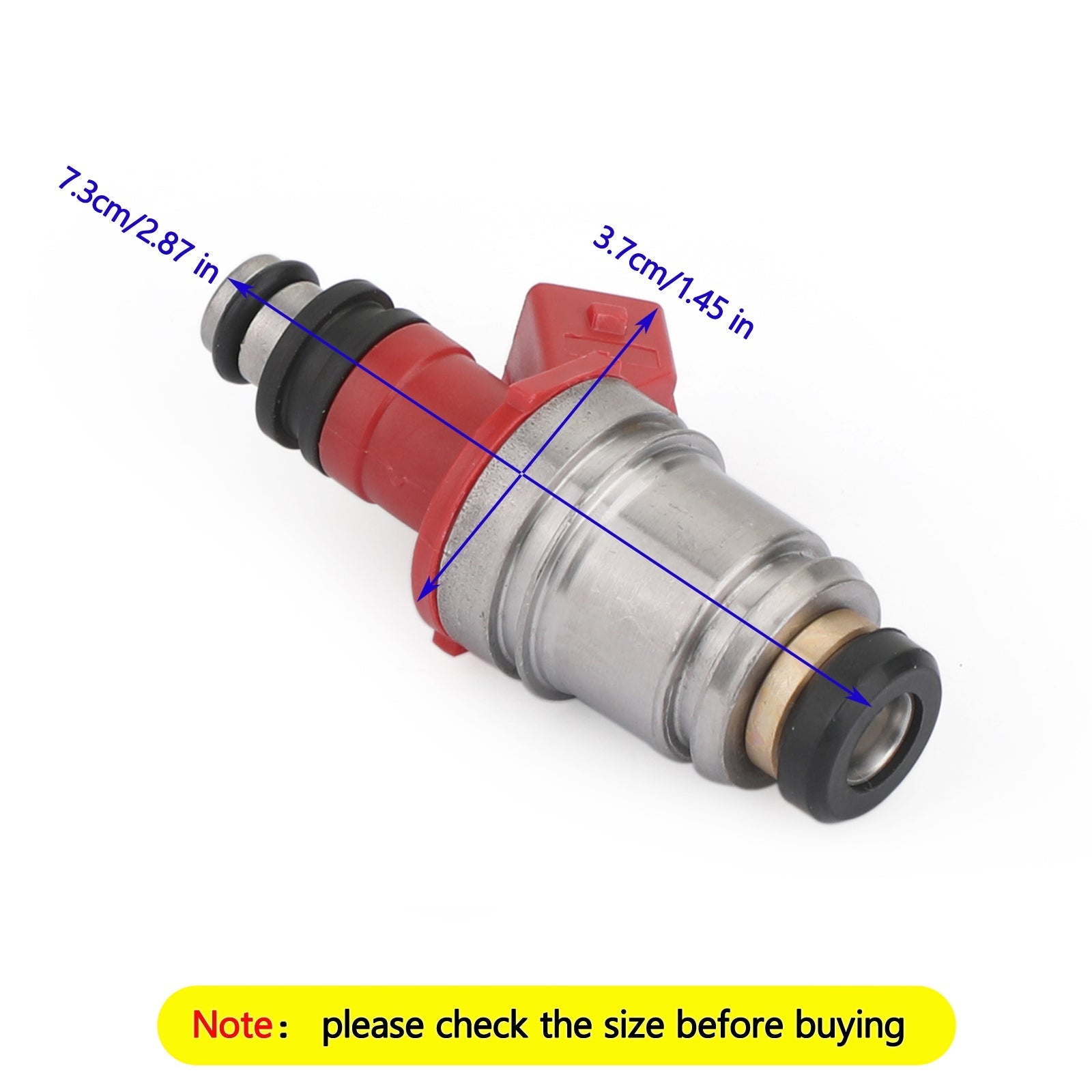Single Fuel Injector 16600-86G10 16600-86G00 Compatible with Nissan D21 2.4L Pickup