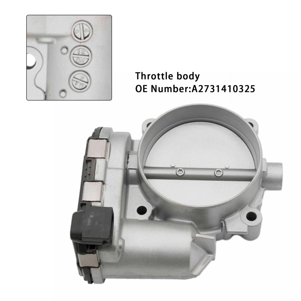 009/01-2016/12 Mercedes-Benz E-Class Coupe 2C207 E 500 Throttle Body A2731410325
