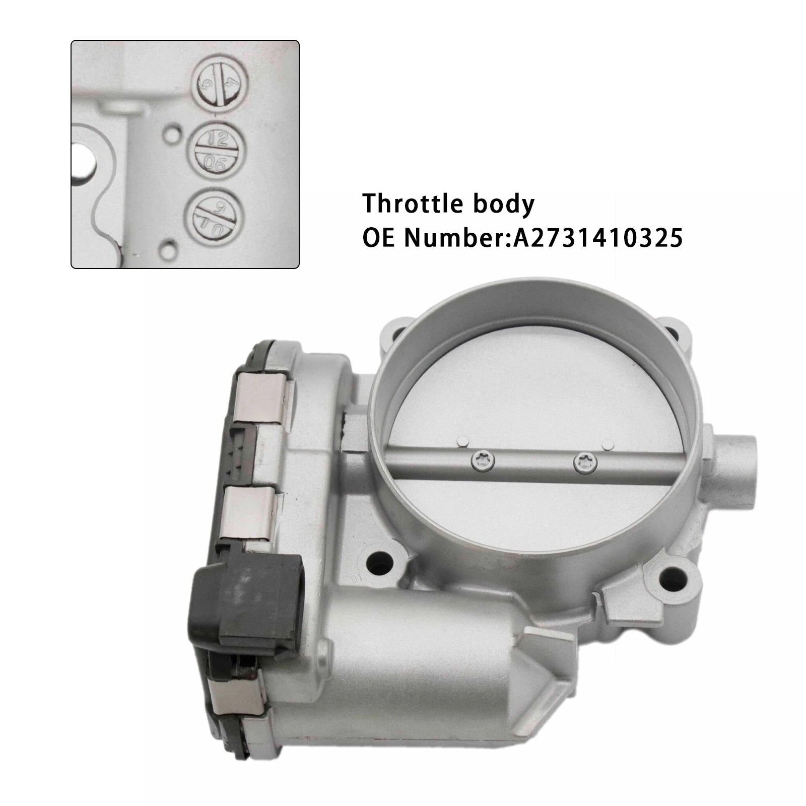 009/01-2016/12 Mercedes-Benz E-Class Coupe 2C207 E 500 Throttle Body A2731410325