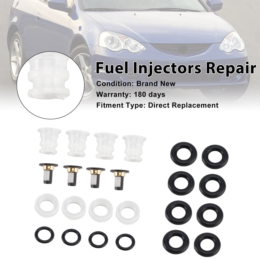 16450-PNE-G01 Fuel Injector Repair Kit 4PCS 2.0L-L4 Acura RSX 2002-2004