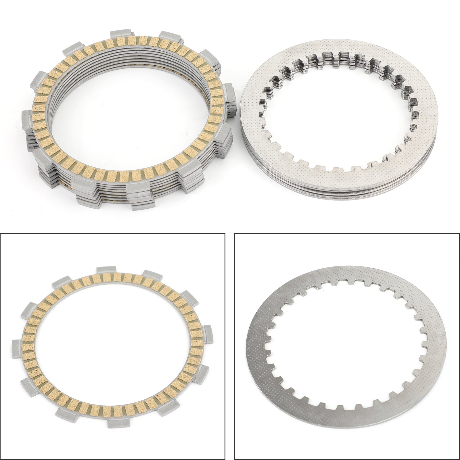 Suzuki GSF600 Bandit GSX-R750 1985-1999 Complete Steel and Friction Clutch Plate Set