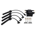 Spark Plug Wire Set with Ignition Coil Pack for 1995-1998 Eagle Talon UF189 UF403 UF410