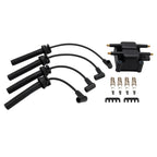 2002-2005 JEEP LIBERTY Ignition Coil Pack Spark Plug Wire Set UF189 UF403 UF410