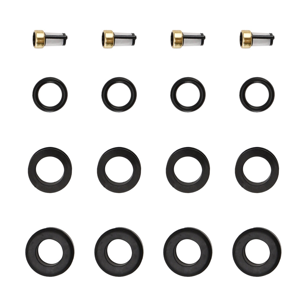 1986-1991 RX-7 FC Fuel Injector Seal Filter O-Ring Kit 4 Pack 13B Rotary