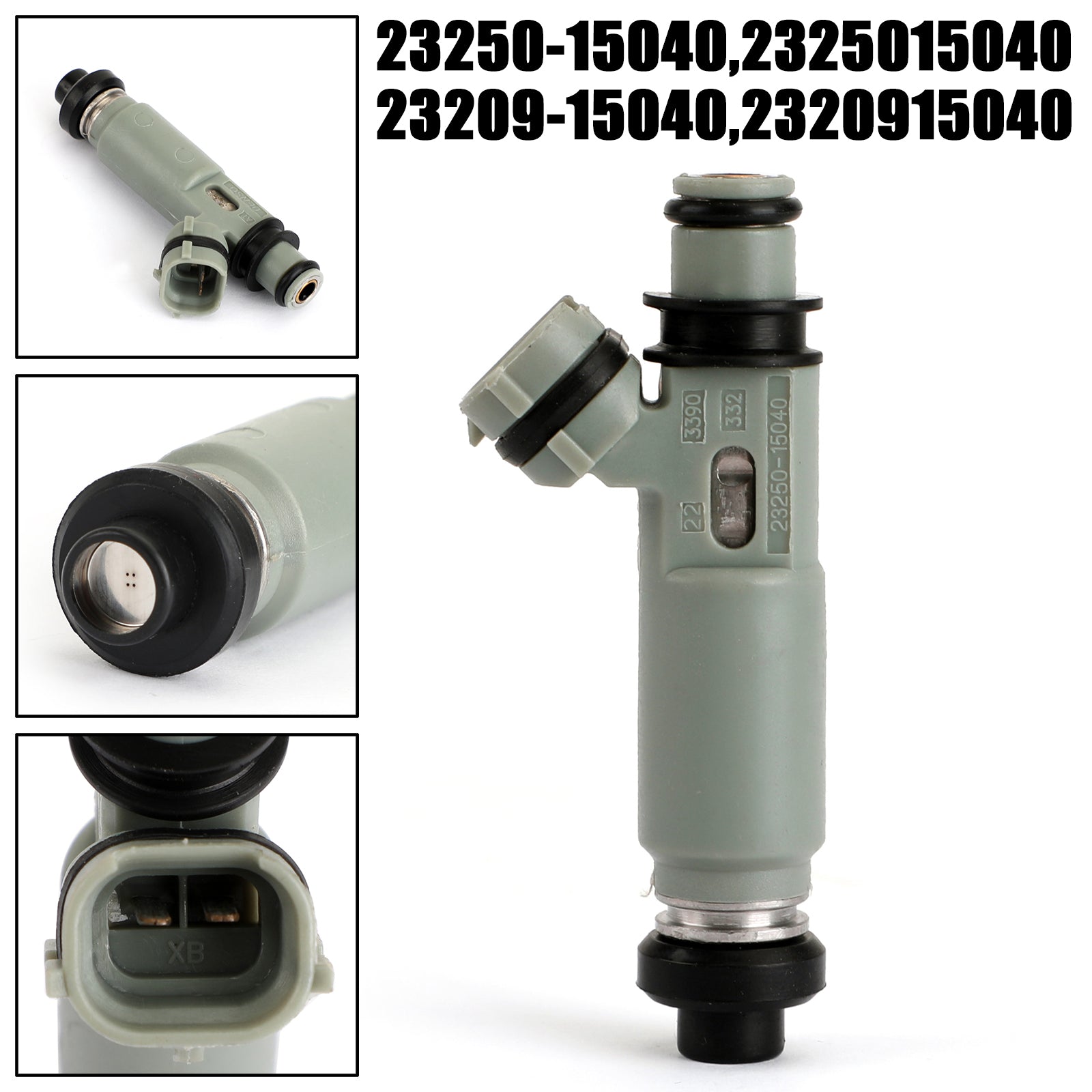 Fuel Injector 23250-15040 Toyota Corolla AE11 4AFE Soluna AL50 Corona Single Unit