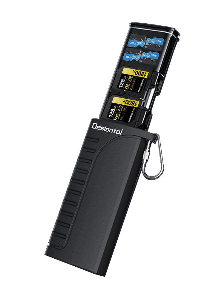 Flash Card Photo Transmission Reader with 2-in-1 SD Card Storage and Fast Data Transfer