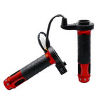12V Motorcycle Heated Handlebar Grips 22Mm Alu Universal Warmer Gold Generic