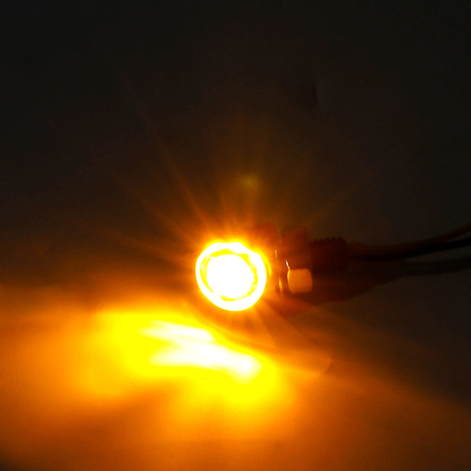 12V Universal Honda Motorcycle 8mm LED Turn Signal Light Indicator