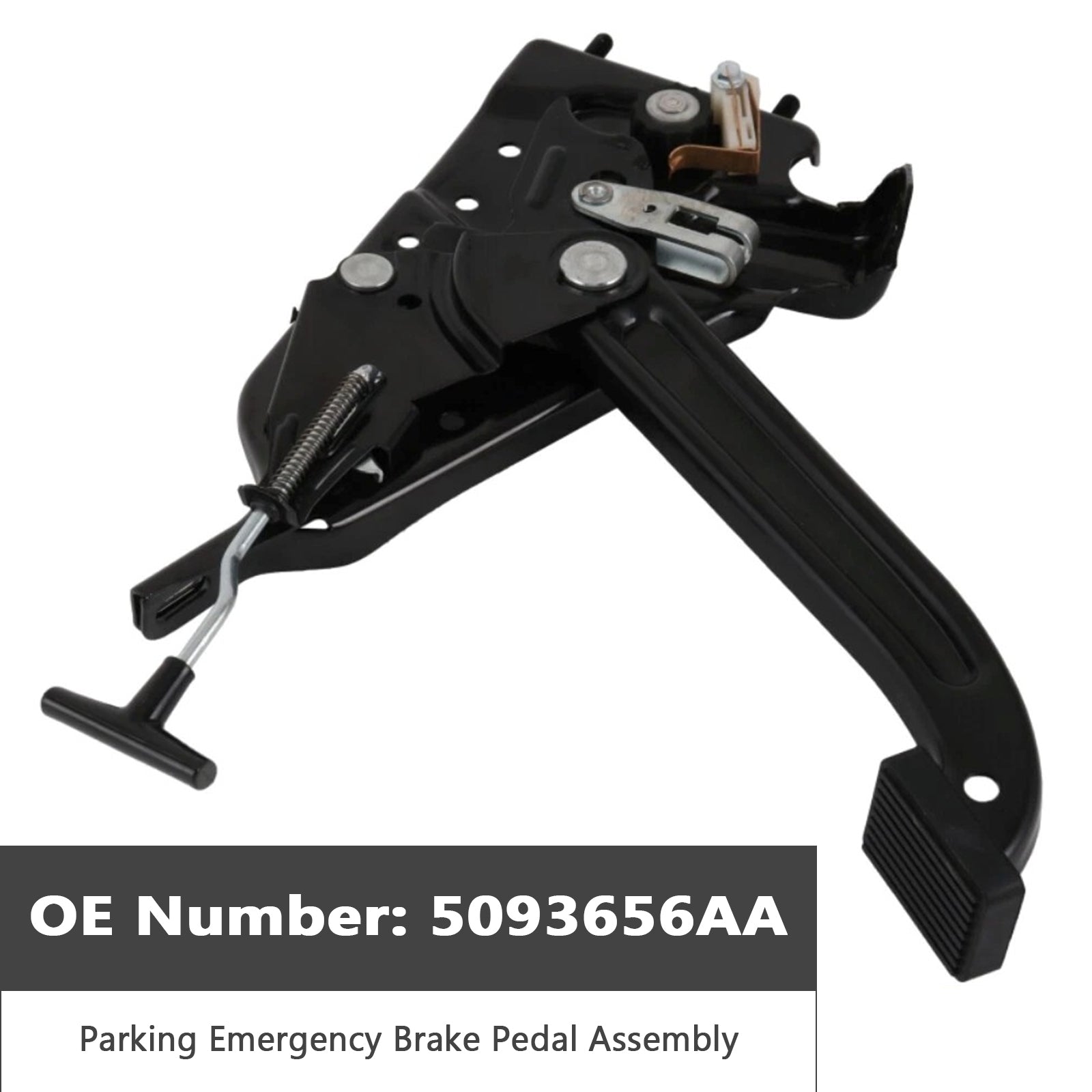1976-1986 Jeep CJ6 CJ7 CJ8 Emergency Brake Pedal Assembly with Parking Function 5093656AA