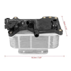 Transmission Fluid Cooler with Thermostat for BMW F10 528i 2012-2016