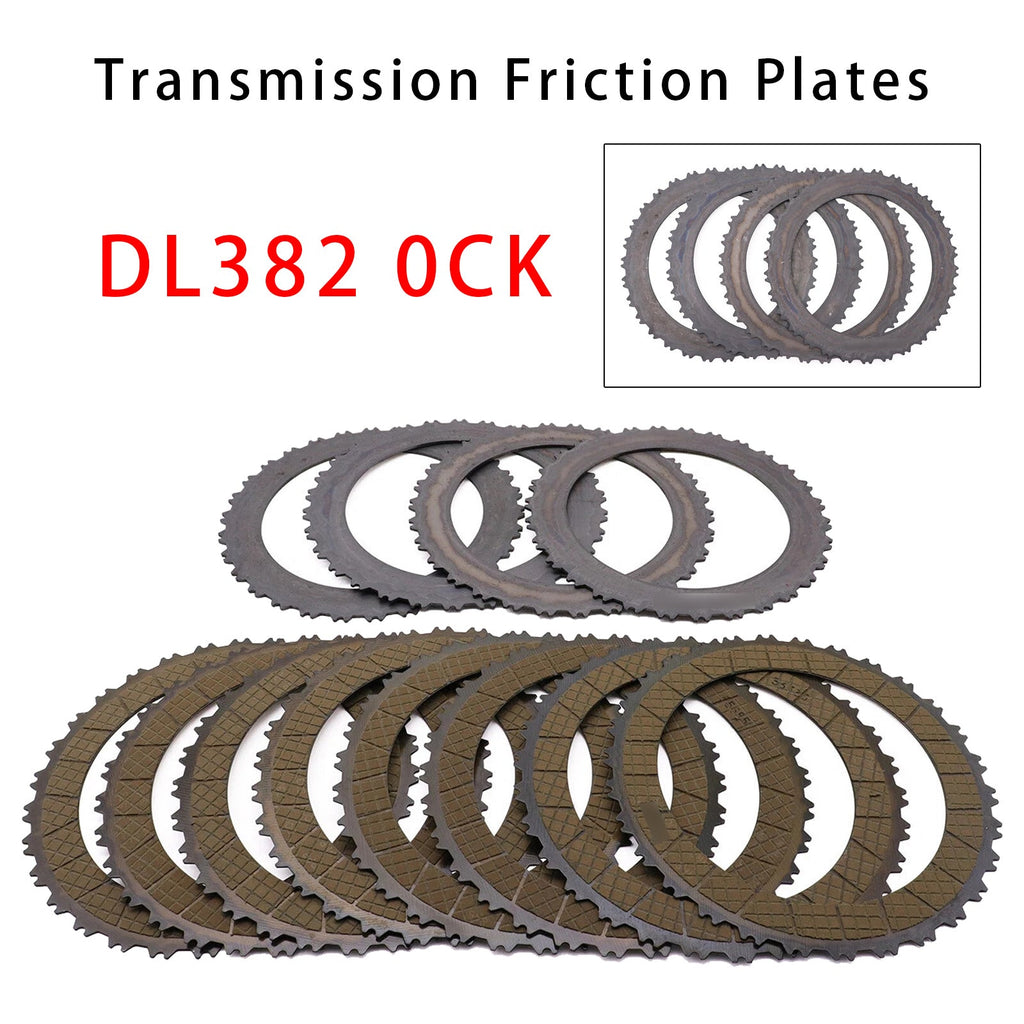 DL382 Transmission Friction Plates for 2017 and Newer Audi Q5 0CK